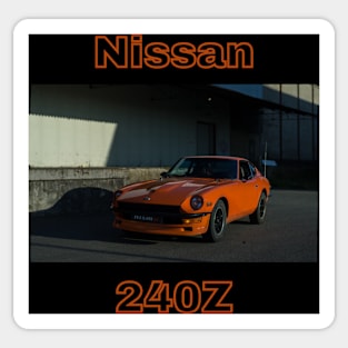 Nissan 240Z - Orange Design Sticker